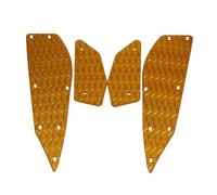 DIQXLGS Foot Pedal Pads Foot Rest Plate For Y&amaha For XMAX 125 250 300 400 XMAX300 Motorcycle Accessories Footrest Footboard Footpads(Gold)