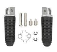 DIQXLGS Footrest For Suzuki For Bandit 250 400 GSXR GSR600 GSR600 SV650 DL650 GSF 74 75 78 79A Motorcycle Foot Rests Pedal(Silvery)