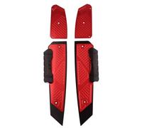 DIQXLGS Footrest Step Footboard Footpads Pedal Plate Foot Pegs For FORZA 300 2018-2023 Anti Wrestling Motorcycle Accessories(RED)