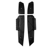 DIQXLGS Footrest Step Footboard Footpads Pedal Plate Foot Pegs For FORZA 300 2018-2023 Anti Wrestling Motorcycle Accessories(BLACK)
