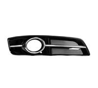 DIQXLGS For A3 2010 2011 2012 2013 1Set Black Front Bumper Light Grille Fog Lamp Grill Cover Car Accessories 8P0807681J 8P0807682J DIQXLGS(Right)