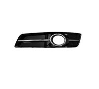 DIQXLGS For A3 8P 2010-2013 Not For S-line 8P0807681J 8P0807682J Front Bumper Fog Light Grille Frame Bezel Cover With Chrome Ring (Left)
