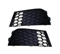 DIQXLGS For A3 8V S-Line S3 2016.05-2020 Honeycomb Mesh Fog Lamp Cover Accessories 2pcs Car Front Bumper Fog Light Grille Grill DIQXLGS