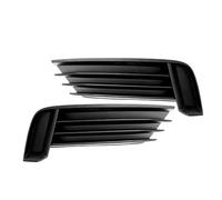 DIQXLGS For A3 S3 2013-2017 Car Accessories Black Fog Lamp Shell 8V5807681 8V5807682 Left Right Front Bumper Fog Light Cover (Left and Right)
