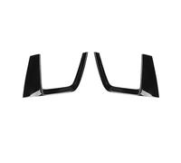 DIQXLGS For A4 B9 2019 2020 2021 Automobile Bumper Light Exterior Accessories Car Front Fog Lamp Frame Trims Sticker Decoration DIQXLGS