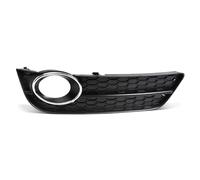 DIQXLGS For A5 2008 2009 2010 2011 2012 Grill Cover Black 8T0807681 8T0807682 Car Front Bumper Fog Light Lamp Grille DIQXLGS(Right)