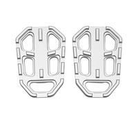 DIQXLGS For B&MW F750GS F850GS G310GS R1200GS R1250GS S1000XR R For Nine T Billet Wide Foot Pegs Pedals Rest Footpegs Motorcycle(Silver)