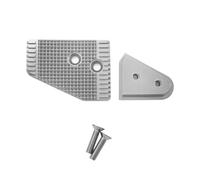 DIQXLGS For B&MW R1200GS R1250GS LC For Adventure R1250GSA 2014-2020 Motorcycle Brake Lever Pedal Enlarge Extension Rear Peg Pad Extender(Silver)