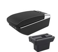 DIQXLGS For Baojun For Yep Car Armrest Box Accessories Interior Details Storage Box Retrofit Parts(A2 Black line7 USB)