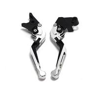 DIQXLGS for Benelli TNT 125 135 TNT125 TNT135 2016-2017 Motorcycle Folding Extendable Adjustable Clutch Brake Levers(Silver Black)