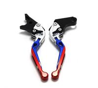 DIQXLGS for Benelli TNT 125 135 TNT125 TNT135 2016-2017 Motorcycle Folding Extendable Adjustable Clutch Brake Levers(Red Blue)