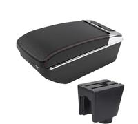 DIQXLGS For C&hevrolet For Aveo T200 T250 T255 Armrest Box Car Armrest Center Console Storage Box With USB Interface(A1 Black red 7USB)