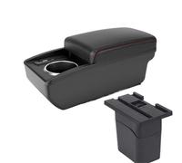 DIQXLGS For C&hevrolet For Cruze Armrest Box Arm 2009 2010 2011 2013 2014 2015 Centre Console Storage Box Interior(B1 Red line 6 usb)