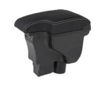 DIQXLGS For C&hevrolet For Sail 3 Armrest Box For Sail 3 For Aveo Car Armrest Box Retrofit Storage Box(A3 leather 3usb)