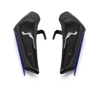DIQXLGS For CBR650R 2019 2020 2021 Motorcycle Front Fixed Side Wings Aerodynamic Winglet Race Side Fairing Cover Downforce Spoiler(Blue)