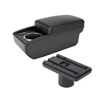 DIQXLGS For Chery For Cielo A3 M11 Armrest Box Center Console Storage Box With USB Interface Armrests Interior Car Accessorie(B1 Red line 6 usb)