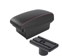 DIQXLGS For Chery For Cielo A3 M11 Armrest Box Center Console Storage Box With USB Interface Interior Car Accessorie(A1 Black red NO USB)