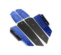 DIQXLGS For Forza 125 350 300 250 Forza125 Forza250 Motorcycle Footrest Footboard Footpads Foot Pads Foot Pedals Rest Step Plate(Blue)