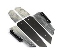 DIQXLGS For Forza 125 350 300 250 Forza125 Forza250 Motorcycle Footrest Footboard Footpads Foot Pads Foot Pedals Rest Step Plate(GRAY)