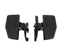 DIQXLGS For Gold For Wing GL1800 GL1800BD DCT GL1800DA 2018-2023 Motorcycle Front Foot Pegs Floorboards Footrest Driver Footpegs(BLACK)