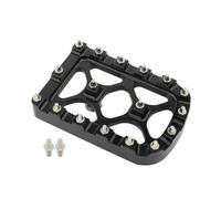 DIQXLGS For Harley For Touring For Electra For Glide For Road For King For Softail Fat Boy For Dyna Pedal Pad Cover Large Foot Pegs Footrest(BLACK)