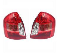 DIQXLGS For Hyundai For Accent 2006 2007 2008 2009 Taillight Rear Light Tail Lamp Assembly Tail Lights Pink Light(Left and right -Without bulb)