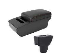 DIQXLGS For HYUNDAI For Getz Car Armrest Box Retrofit Parts Center Storage Box Car Accessories(A1 red Tissue Box)