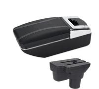 DIQXLGS For Hyundai For Solaris 2 For Accent For Verna 2017 2018 2019 2020 2021 2022 Car Armrest Central Storage Box(A3 white line No USB)
