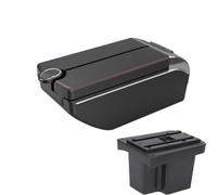 DIQXLGS For Kia For Cerato For Forte K3 Armrest Box Central Storage Content Storage Box Armrest Box With USB Car Interior(B1 Red line 7 usb)