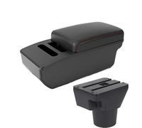 DIQXLGS For KIA For Rio 2 Armrest Box For KIA For Rio 2006 2007 2008 2009 2010 2011 Car Armrest Box(A1 red Tissue Box)