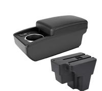 DIQXLGS For KIA For Rio Lx Cerato For STONIC Central Armrest Box Retrofit Part Storage Box Car Accessorie(B3 white line 6 usb)