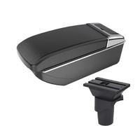 DIQXLGS For N&issan For March For Micra K13 MK4 IV For Sunny Armrest Box Central Armrest Box(B2 black line NO USB)