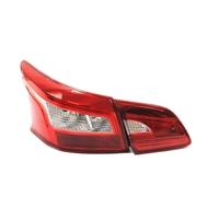 DIQXLGS For N&issan For Sylphy 2016 2017 2018 Tail Light Car Taillight Assembly Auto Rear Back Lamp Brake Light Turn Signal Fog Lamp(Left 2pcs)