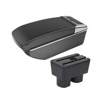 DIQXLGS For N&issan For Tiida C11 For Latio For Sylphy Car Armrest Box Interior Center Storage Box Car Accessories(B3 Black white NO USB)