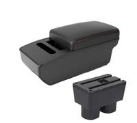 DIQXLGS For N&issan For Tiida C11 For Sylphy For Latio Car Armrest Box Interior Center Storage Box(A1 red Tissue Box)