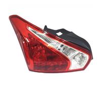 DIQXLGS For N&issan For Tiida Hatchback 2011 2012 2013 2014 2015 Car Rear Bumper Tail Light Brake Lamp Brake Light Housing No Bulb(RED,Left side)