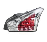 DIQXLGS For N&issan For Tiida Hatchback 2011 2012 2013 2014 2015 Car Rear Bumper Tail Light Brake Lamp Brake Light Housing No Bulb(WHITE,Right side)