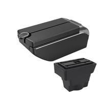 DIQXLGS For Opel For Astra For Astra J 2012 2013 2014 2015-2020 Car Armrest Storage Box Retrofit Part Car Accessorie(B2 Black line 7USB)