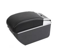 DIQXLGS For Opel For Corsa E 2014 2015 2016 2017 2018 2019 2020 Car Armrest Box Storage Box(D2 black line 7USB)