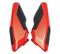 DIQXLGS For PCX125 PCX160 PCX 125 160 2018-2021 Motorcycle Passenger Footrest Footpegs Rear Foot Rest Pegs Pedals Step Accessories(RED)