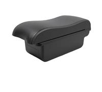 DIQXLGS For Peugeot 207 Car Armrest Box Central Storage Box Interior Retrofit Car Accessories(A3 Black white NO USB)