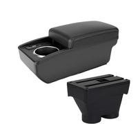 DIQXLGS For Peugeot 208 2012 2013 2014 2015 2016 2017 2018 Car Armrest BoxStorage Box Cup Holder Retrofit Car Accessories(White line 6 usb)