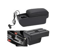 DIQXLGS For Peugeot 307 2001 2002 2003 2004-2008Armrest Box Car Accessories Auto Storage Box Heighten Interior Details(A2 Fast charging)