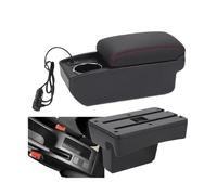 DIQXLGS For Peugeot 307 2001 2002 2003 2004-2008Armrest Box Car Accessories Auto Storage Box Heighten Interior Details(A1 Fast charging)