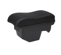 DIQXLGS For Peugeot 308 2008 2009 2010 2011 2012 T7 SW Car Armrest Box Retrofit Parts Center Storage Box(A4 genuine cowhide 3USB)