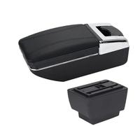 DIQXLGS For S&koda For Fabia Armrest For S&koda For Fabia 3 III 2015 2016 2017-2021 Car Armrest Box Retrofit Parts Central Storage Box(A2 black line No USB)