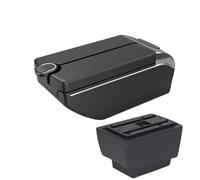 DIQXLGS For S&koda For Fabia Armrest For S&koda For Fabia 3 III 2015 2016 2017-2021 Car Armrest Box Retrofit Parts Central Storage Box(B2 Black line 7USB)