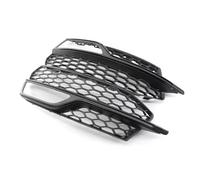 DIQXLGS For S3 A3 S-Lines 2014-2016 8V3807681 8V3807682 Left Right Front Bumper Fog Light Grille Honeycomb Mesh Lamp Cover DIQXLGS(Left and Right)