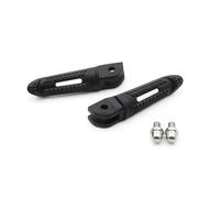 DIQXLGS For Street For Triple 765RS 765 R RS 765R 2020-2025 Motorcycle Accessories Front Footrests Foot Pegs Pedal Aluminum(BLACK)