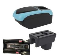 DIQXLGS For Suzuki For Swift 2005-2024 Car Armrest Box Car Accessories Interior Details Storage Box Retrofit Parts(Black Blue)